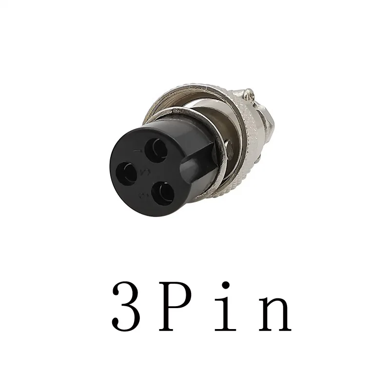 1Pcs 2,3,4,5,6,7,8 9 Pin GX20 Male Female Aviation Connector Wire Panel Socket Plug  Microphone Mic Adapter Lip Cap