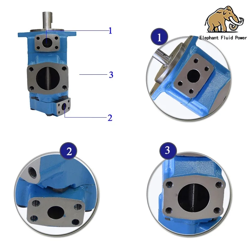 VICKERS 3525VQ38A21-1CC22R Vickers series vane pump /VICKERS Accessories