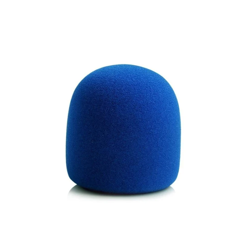 5pcs/lot Thicken Microphone Foam Mic Cover Professional Studio WindScreen Protective Grill Shield Soft Sponge Microphone Cap