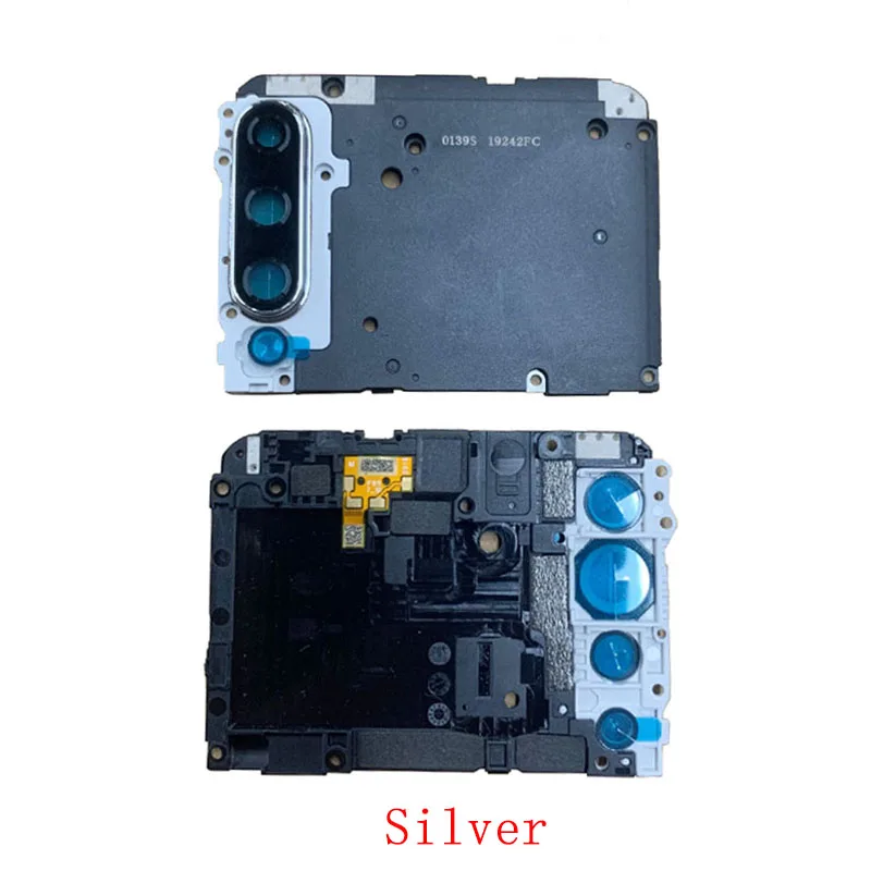 Rear Back Camera Lens Glass with Metal Frame Holder For Xiaomi Mi A3 Replacement Repair Spare Parts