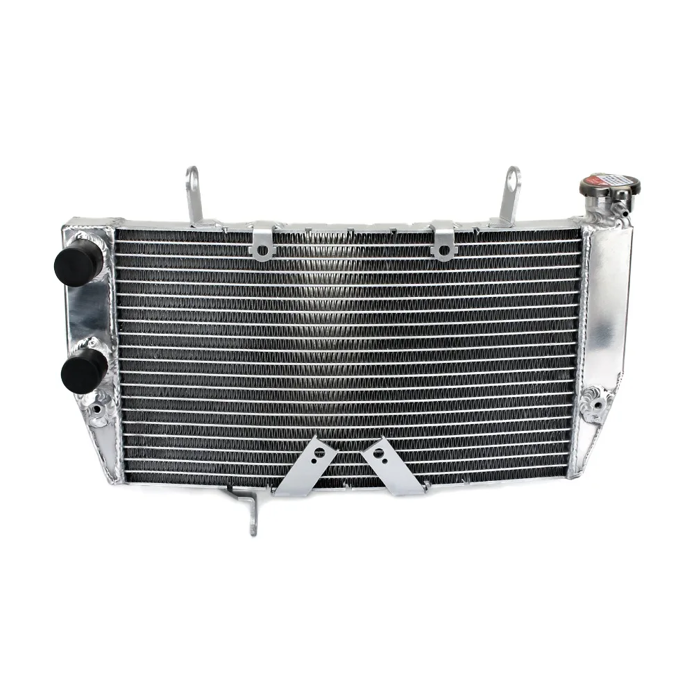 Bikingboy Motor kühler Kühlung für Ducati 1098 1198 848 Voll wasserkühler Aluminium legierung Kern oem 548.04.074.1b polierter Satz