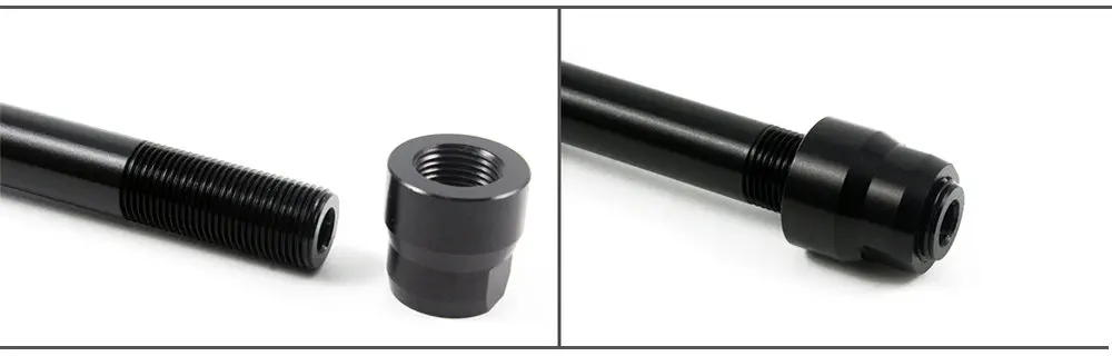 HEPPE MTB Rennrad Steckachse Mutter M12 M14 M15 Gewinde Achsmuttern Fahrradnabenrohr Welle Spießkappe für P1.0/1.25/1.5/1.75mm Thru Alxe – Detail 31