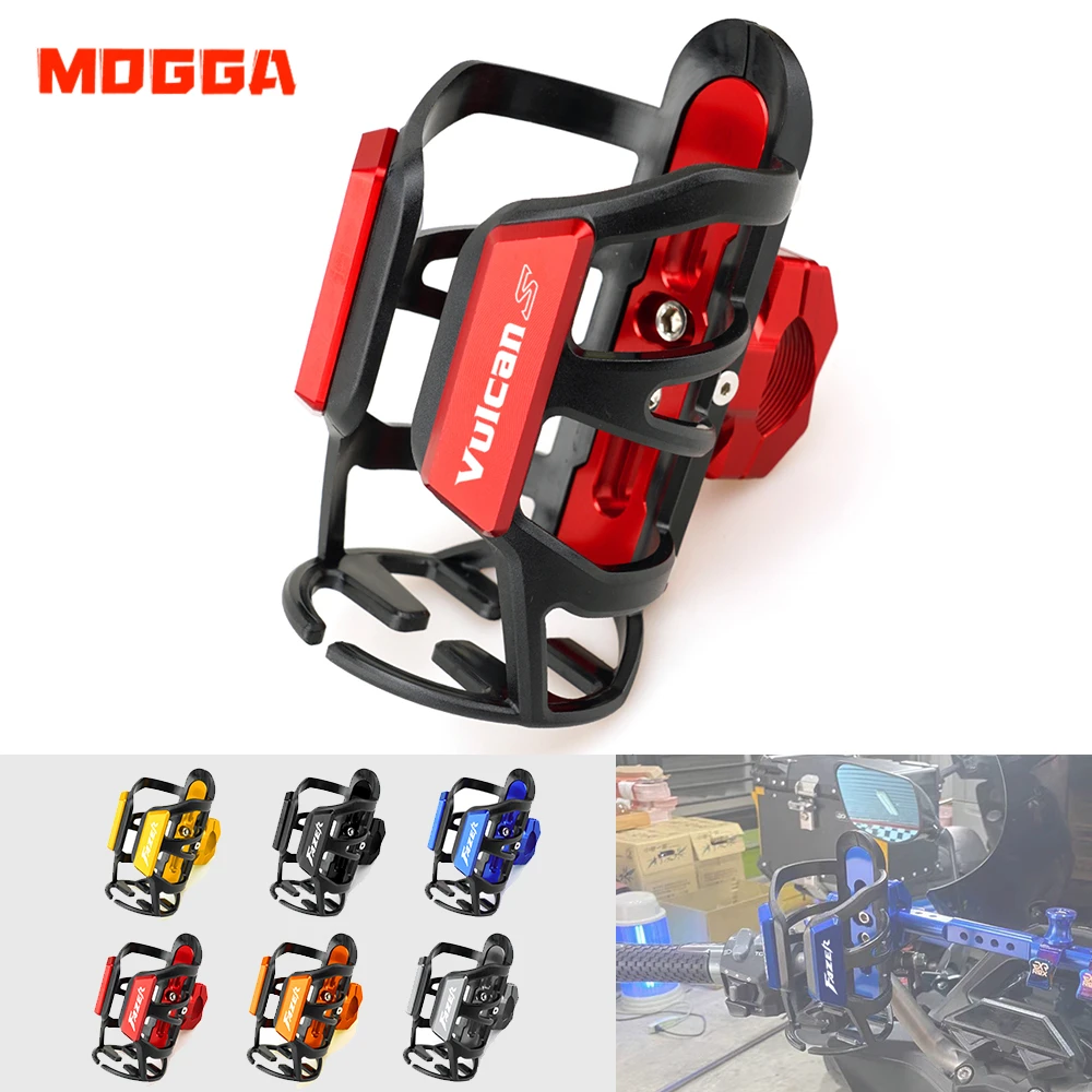 

For KAWASAKI Vulcan S Vulcans 650 VN650 All Years Motorcycle Beverage Water Bottle Cage Drink Cup Holder Sdand Mount Accessories