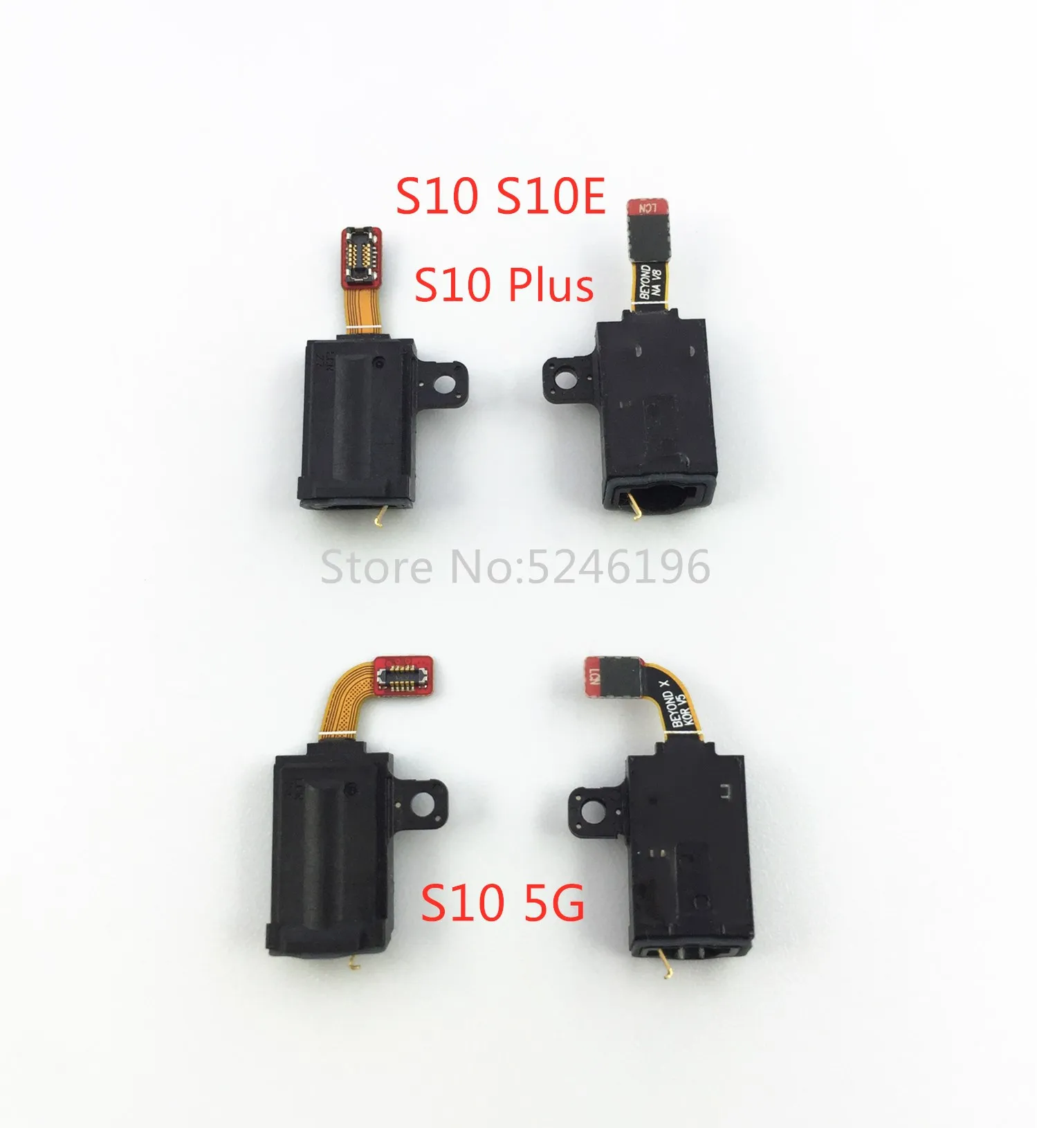 Earphone Headphone Audio jack Flex Cable For Samsung Galaxy S10 S10+ Plus S10E S10 5G Headset Socket Jack Port With Microphone