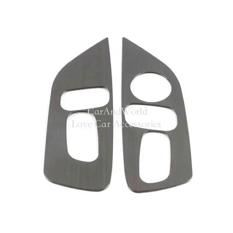 Stainless Steel Interior Seat Adjust Frame Memory Button Panel Cover Trim For Trumpchi GAC GS4 Plus 2020-2022 Car Accessories