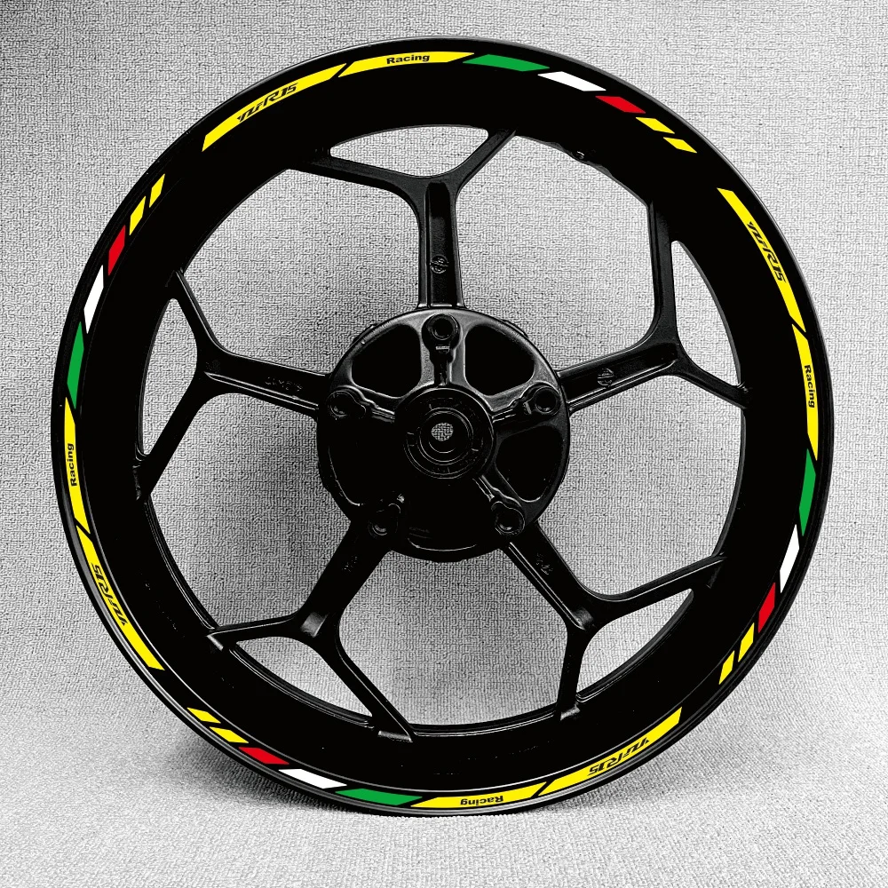 New high17 pulgadas quality Motorcycle Wheel Sticker stripe Reflective Rim For Yamaha R15TRACER