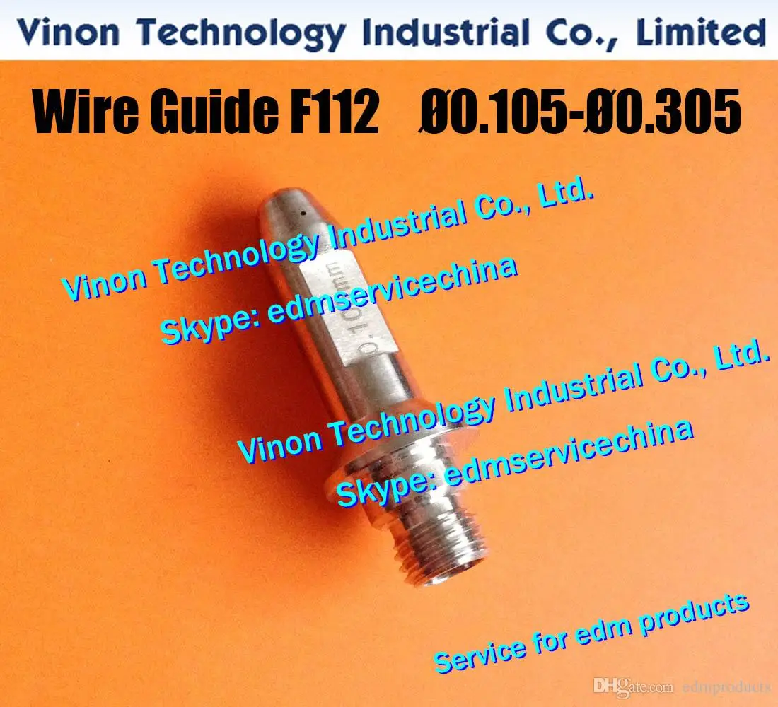 Imagem -02 - Edm Fio Guia F112 Superior A2908092-x706 para Fanuc a b c ia ib Superior Diamante Guia d = 0.255 mm A290.8092.x706 A2908092x7 Ø0.255 mm