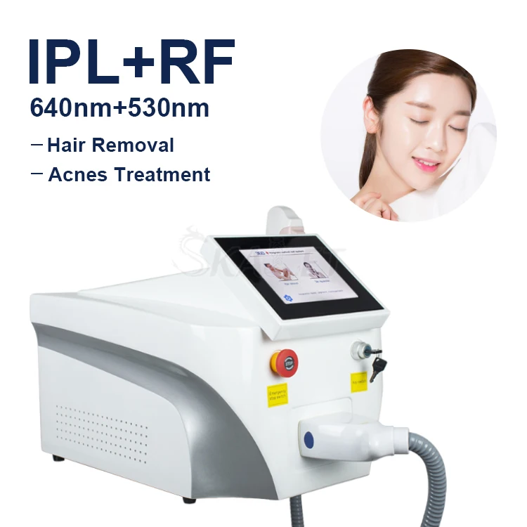 Professional IPL RF Permanent Hair Removal Skin Rejuvenation Acne Treatment Beauty Machine