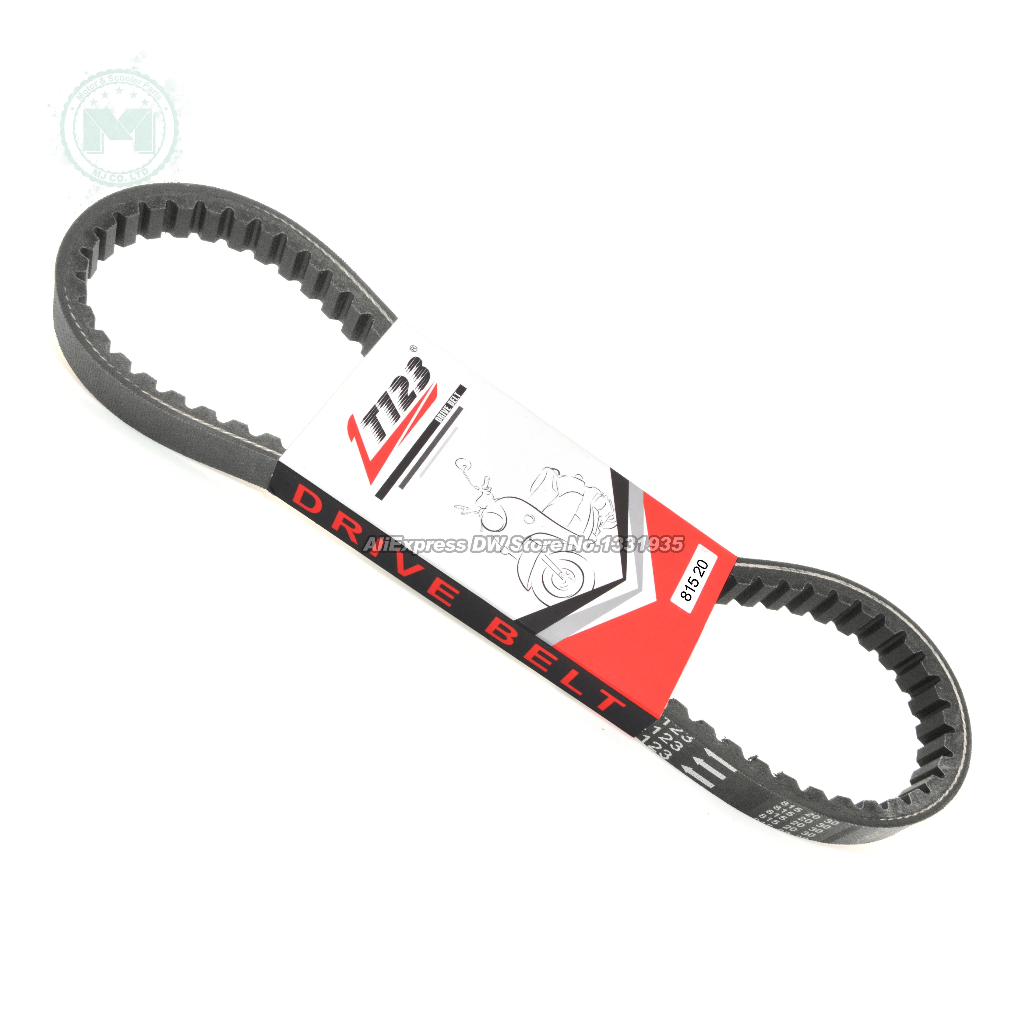 LT123 815 20 30 High Quality Rubber Drive Belt Motorcycle Scooter Moped for QJ KEEWAY ARN F-ACT MATRIX 125 150