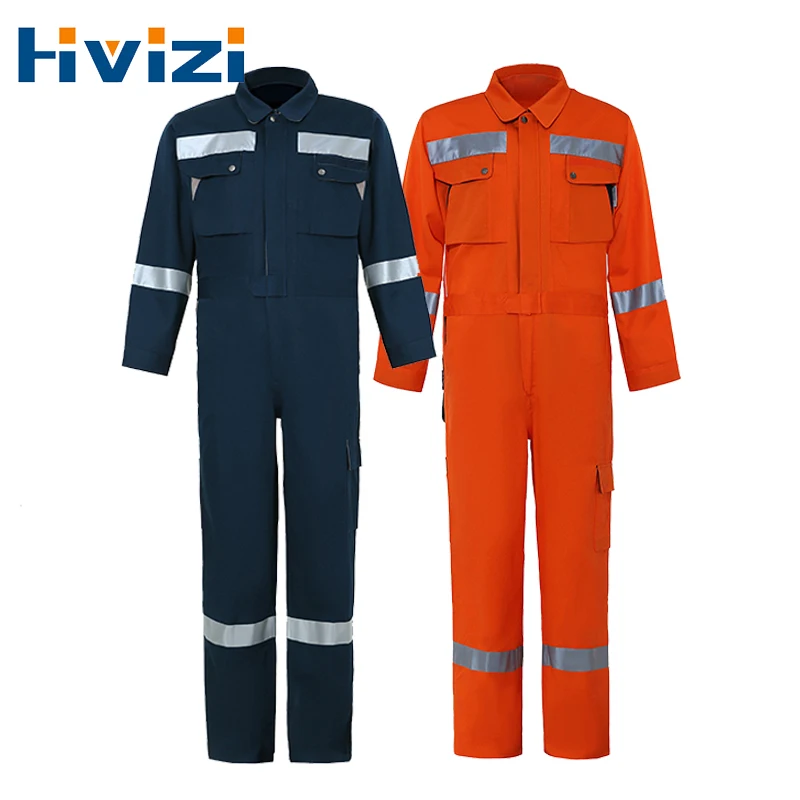 

Work Coveralls Reflective Stripes for Men Construction Painting Lightweight Safety Work Uniforms Clothes for Mechanic Suppliers