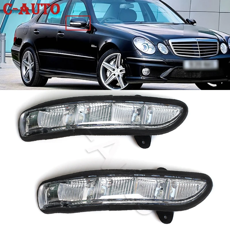 Turn Signal Light Car rearview Mirror lamp For Mercedes Benz W211 W221 W219 2007-2010 E320 E350 E550 S600 2198200521 2198200621