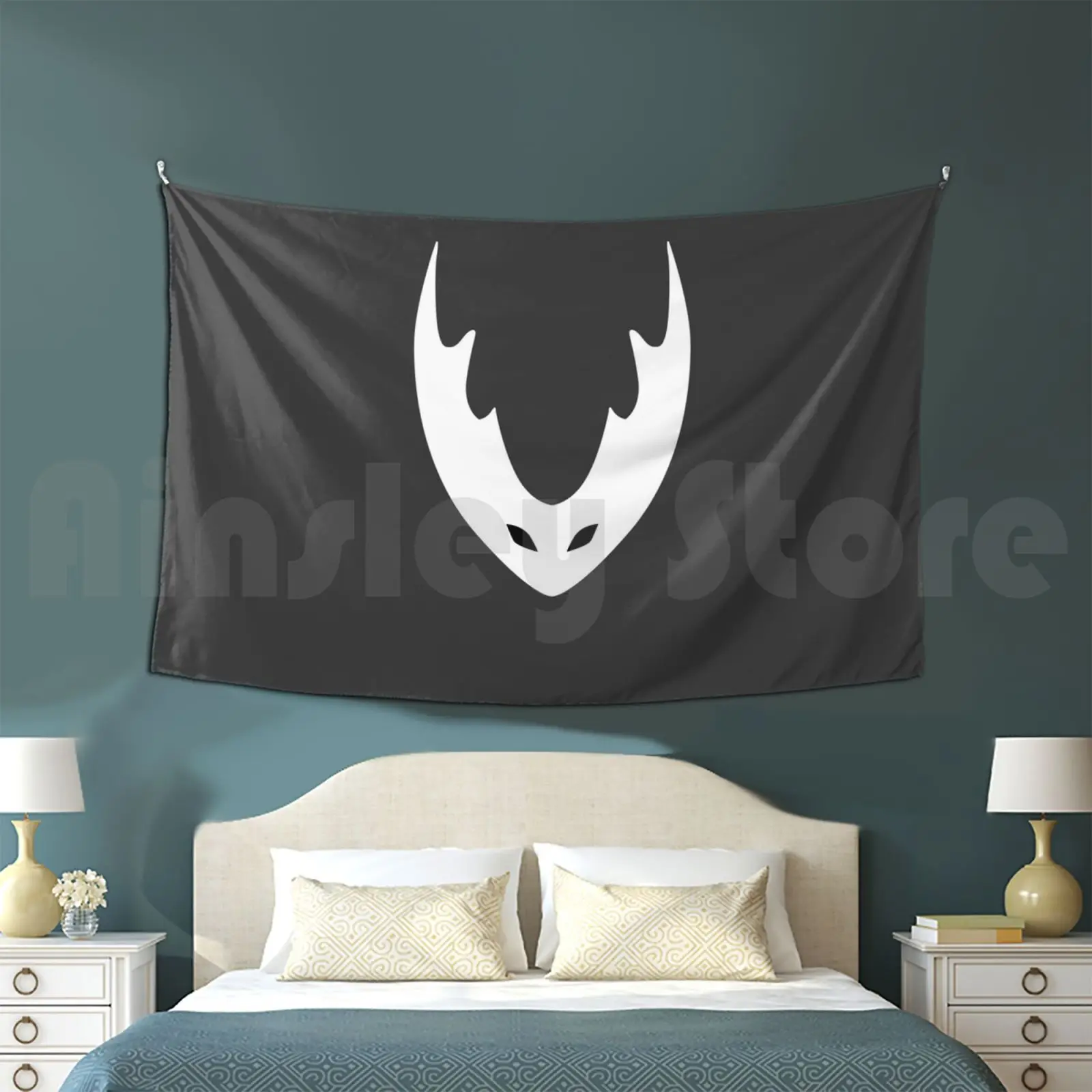 

The Hollow Knight Tapestry Living Room Bedroom The Hollow Knight Hollow Knight Pure Vessel