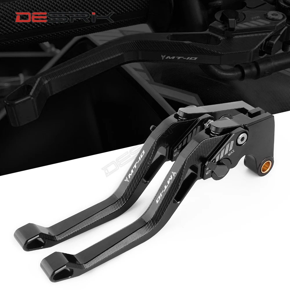 High Quality For Yamaha MT10 MT 10 MT-10 2016 - 2021 2020 2019 2018 2017 Motorcycle CNC Short Brake Clutch Levers Accessories