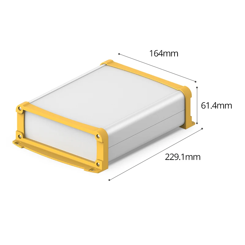 160W55H Junction DIY Box 6063 Equipment IP55 Circuit Board Custom Made Electronic Instrument Housing PCB Aluminum Casing