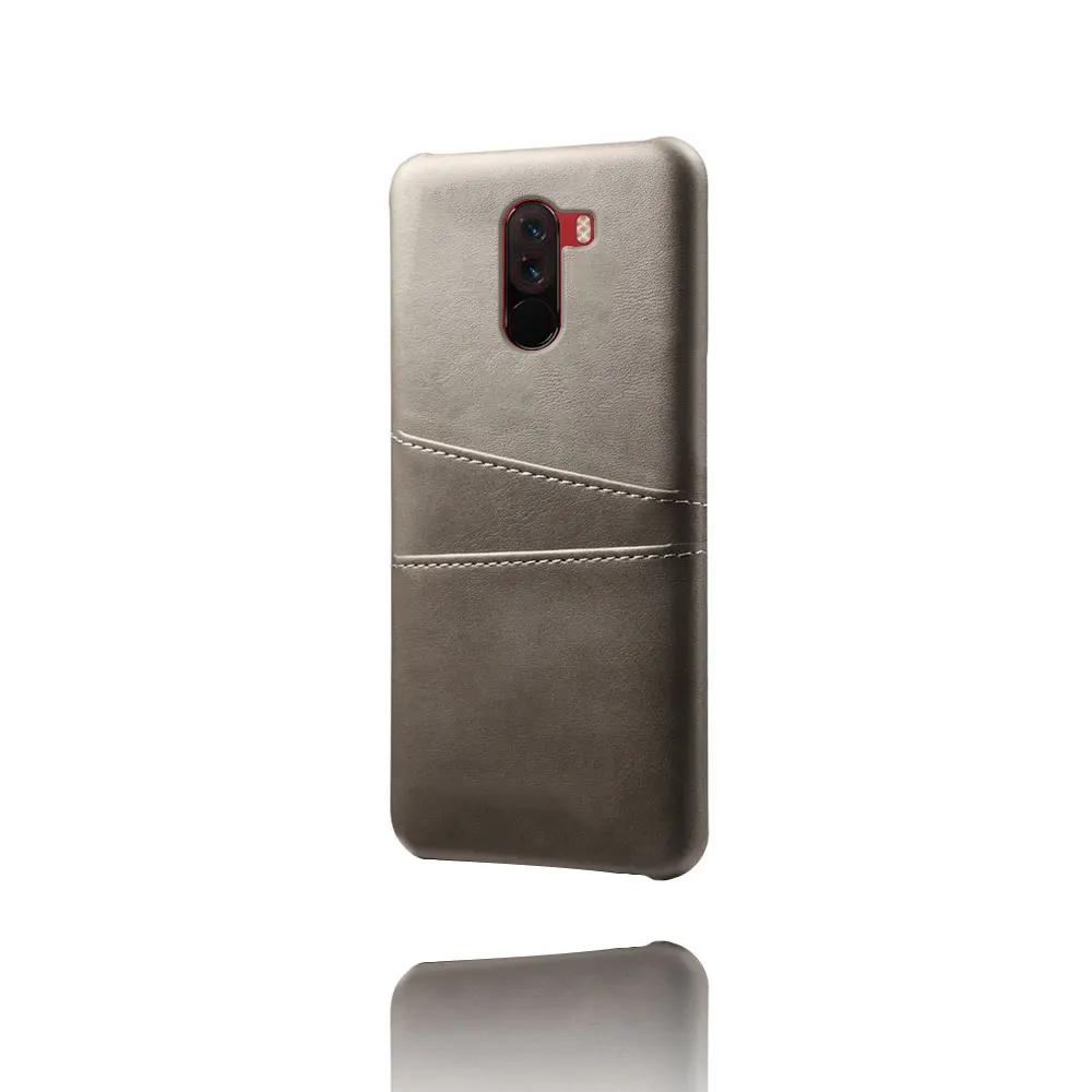 JayModCase Cover per Xiaomi Mi Pocophone F1,Flip Custodia in Pelle PU con Kickstand Porta Carte Magnetica Chiusa Custodia per Mi Pocophone F1 (Blu
