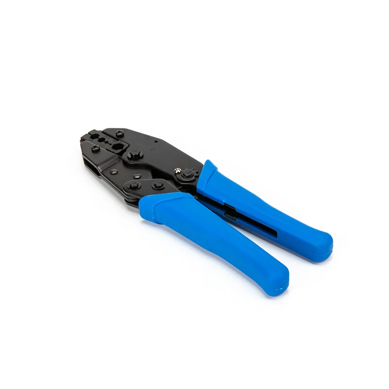 OULLX RG58/59/62/6 BNC Coaxial Cable Ratchet Terminal Crimping Tool Audio Cable 5 Hole Hexagonal Cold Compression Crimping Tools