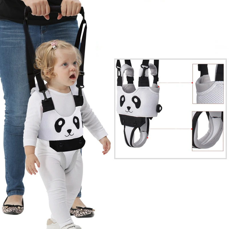 Animal Baby Walker Toddler Harness Assistant Backpack Children Kids Walking Learning Belt Netting Fabric Removable Crotch