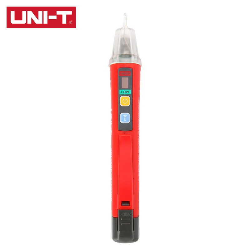 UNI-T UT12D Voltage Sensitivity Electric Compact Pen AC Voltage Range 24V~1000V NCV Two-color Indicator Light CAT IV 1000V