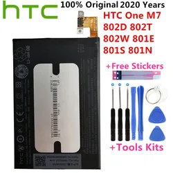 Original HTC New 2300mAh BN07100 Battery Replacement for HTC One M7 Battery 802D 802T 802W 801E 801S 801N Battery+Free Tools