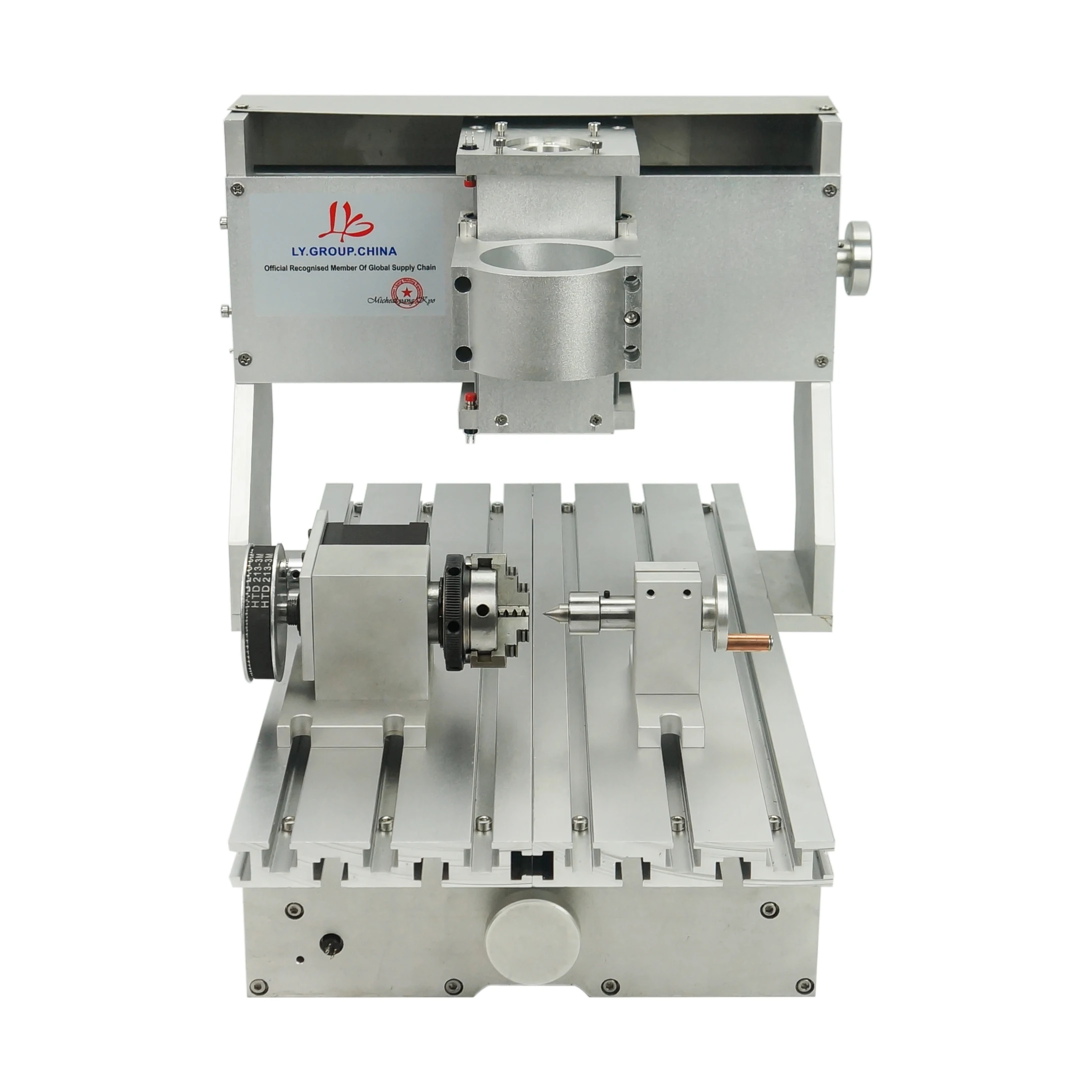 DIY CNC 3020 3040 6040กรอบสกรูบอล4แกนอลูมิเนียมเครื่องกลึง CNC 3020 3040 6040แกะสลักเครื่องไม้โลหะ Router