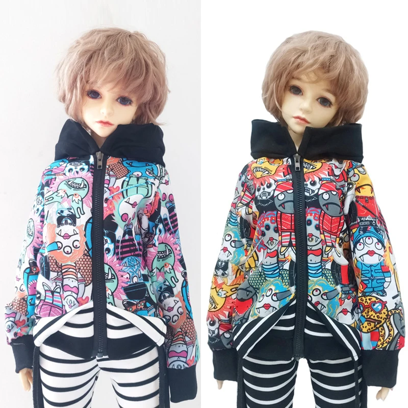 1/3 1/4 1/6bjd Doll Clothes fashion Hoodie jacket  cardigan   coat or pants  for Blyth Azone OB23 OB24 SD 1/6 doll accessories