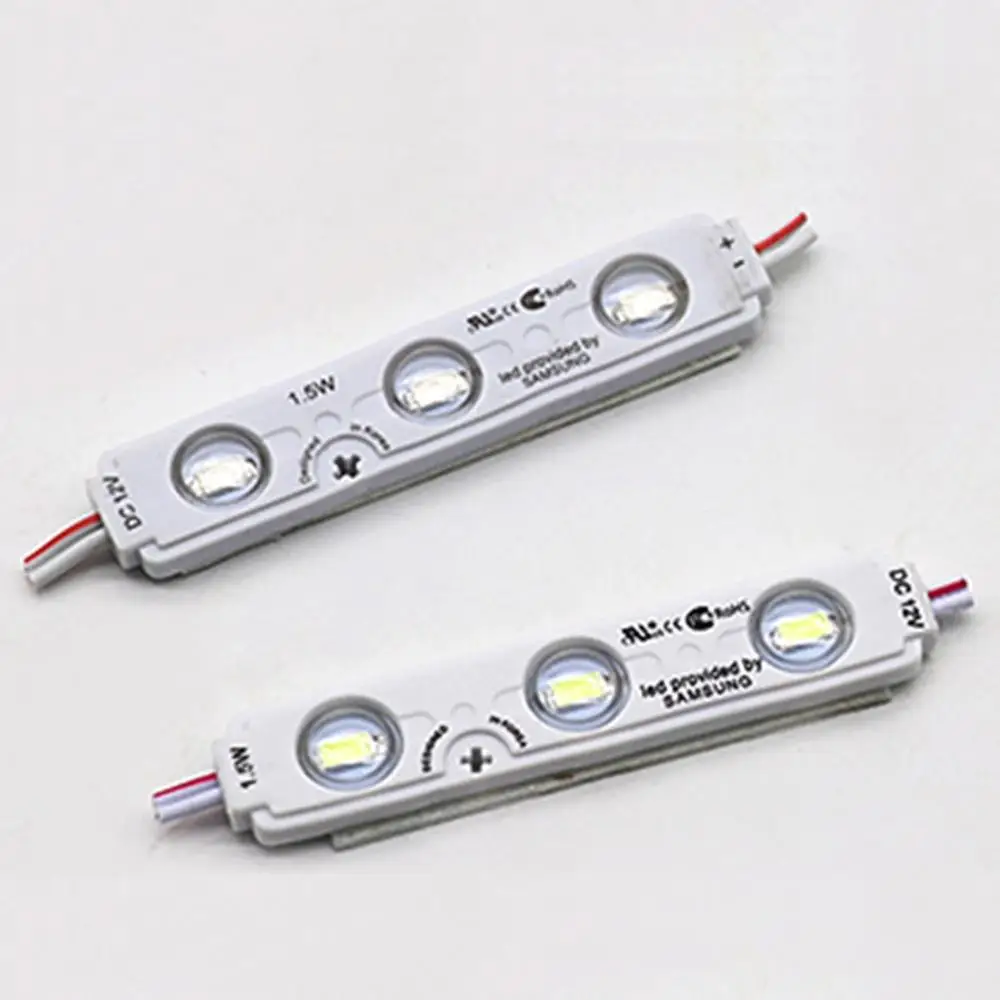 SMD 5730 3 LED Module Lighting 12V IP65 Waterproof White warm white Led Modules Ultra Bright Sign Strip Backlight