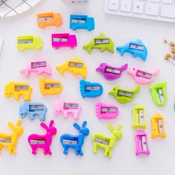 50 PCs Korean Stationery Cute Cartoon School Supplies Prizes Children Creative Pencil Pencil Sharpener Pencil Shapper