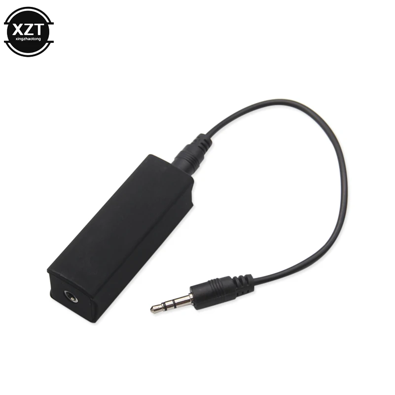 Ground Loop Noise Isolator Audio System Home Stereo with 3.5mm AUX Jack Audio Cable Noise Canceling for Car Audio System