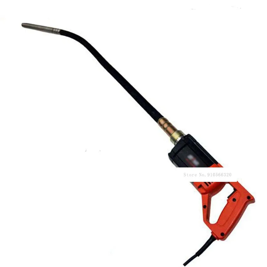 220V 1300W Hand-held Concrete Vibrator + 1.5M Vibrating spear Industrial portable plug-in vibrator concrete vibrator