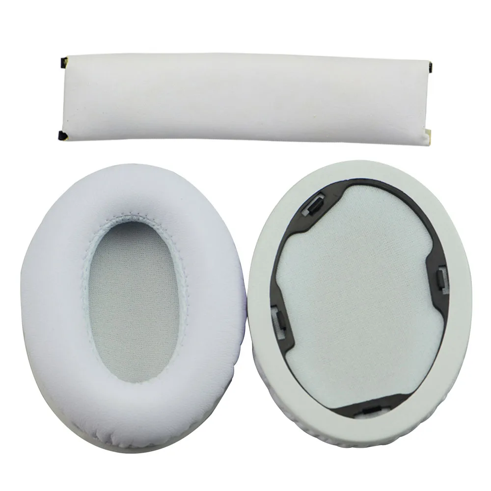 POYATU แผ่นรองหูฟังหูฟังสําหรับ Beats โดย Dr Dre Studio 1.0 แผ่นรองหูฟังหูฟัง Ear Pads เปลี่ยนเบาะหนัง