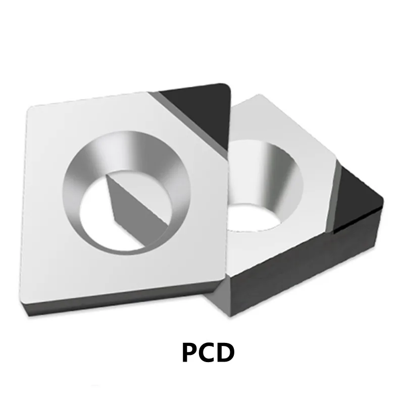 Pcd Cbn Insert Diamant Insert Cnc Draaibank Snijgereedschap Insert CCMT060202 CCMT060204 CCMT09T304 CCMT09T308 CCMT120402 CCMT120404