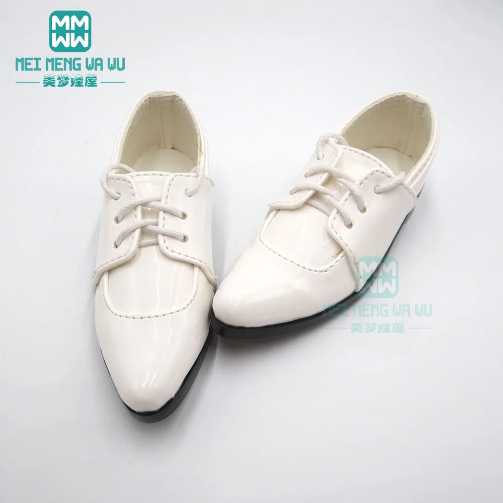 Shoes for doll fits 9-11cm BJD uncle 1/3 BJD doll Fashion pointed leather shoes boots