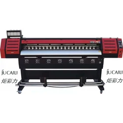 Jucaili large format printer 1.8m/6 ft Eco solvent/Water based printer with XP600/DX5/DX7/5113/4720/I3200 printhead