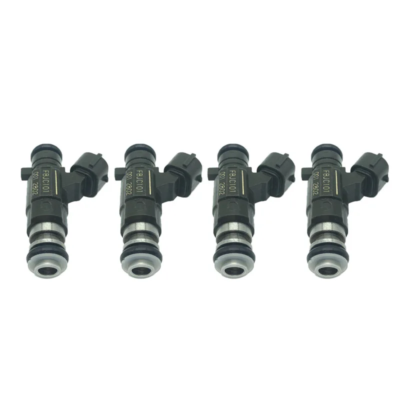 4pcs Fuel Injectors 16600-AE060 16600ae060 FBJC101 for Nissan VQ35DE for 3.5 V6 4.5 V8 2002-2004 MAXIMA ALTIMA