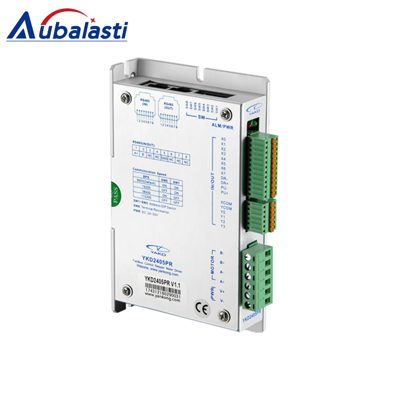 YAKO 2Phase Bus Type Digital Stepper Motor Driver YKD2405PR YKD2405PC YKD2405R YKD2408M YKD2408M-A1 YKD2822M Interface RS-485