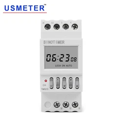 TM623-2   230V 16A Programmable Astronomical Time Switch with Latitude Display Controller 8 OFF 8 ON Automatic Adjustment Time