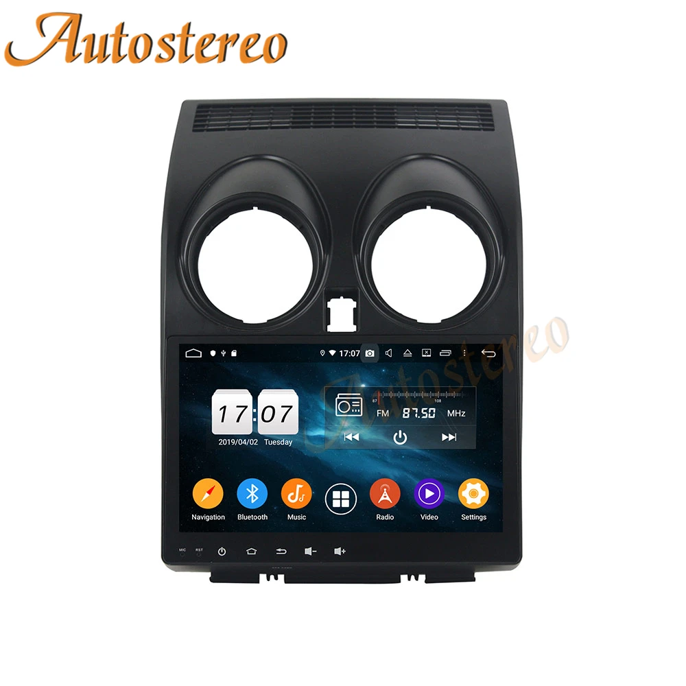 Android 14 Carplay Car Head Unit Multimedia Player For Nissan Qashqai 2008-2014 Auto Radio DSP GPS Navigation No DVD Player