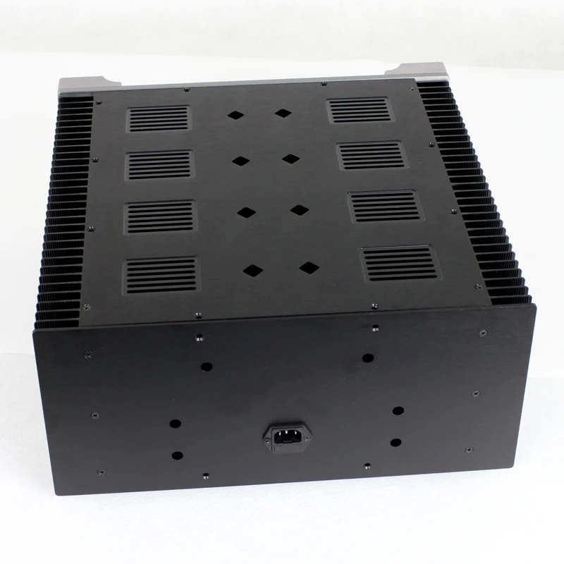 Power Amplifier Chassis DIY Amp Project Case Big Heatsink Size 430*410*200MM