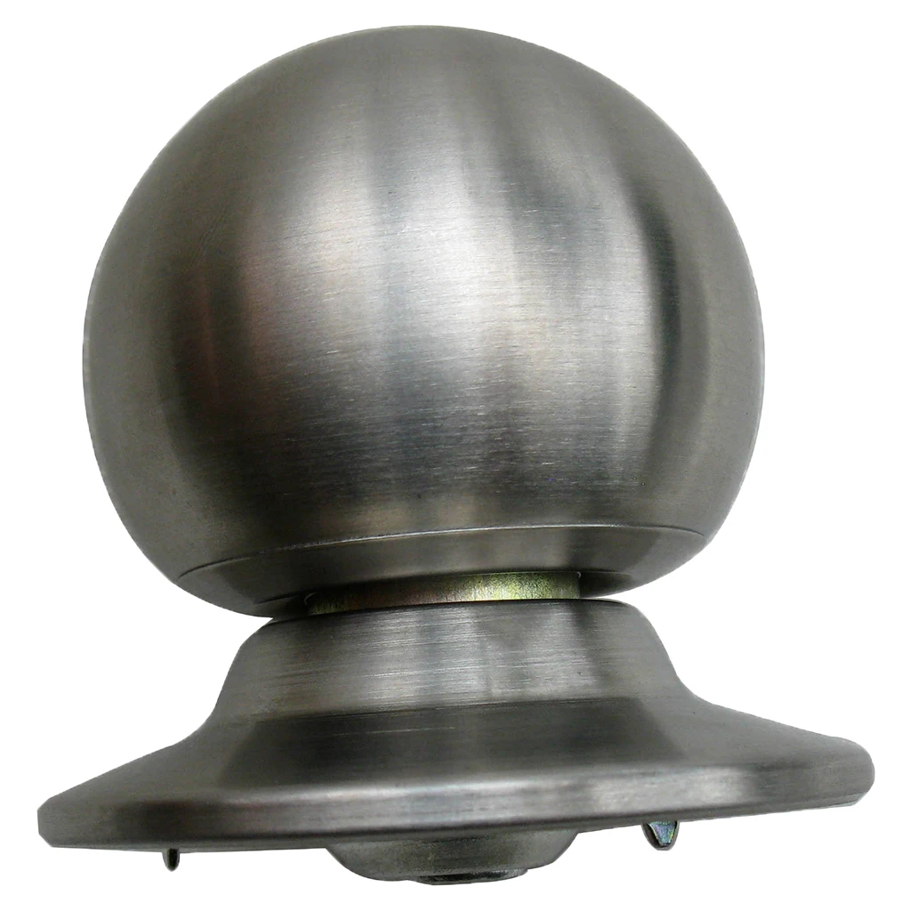 European Style Door Knob Stainless Steel Satin Nickel Knob For Kitchen Door