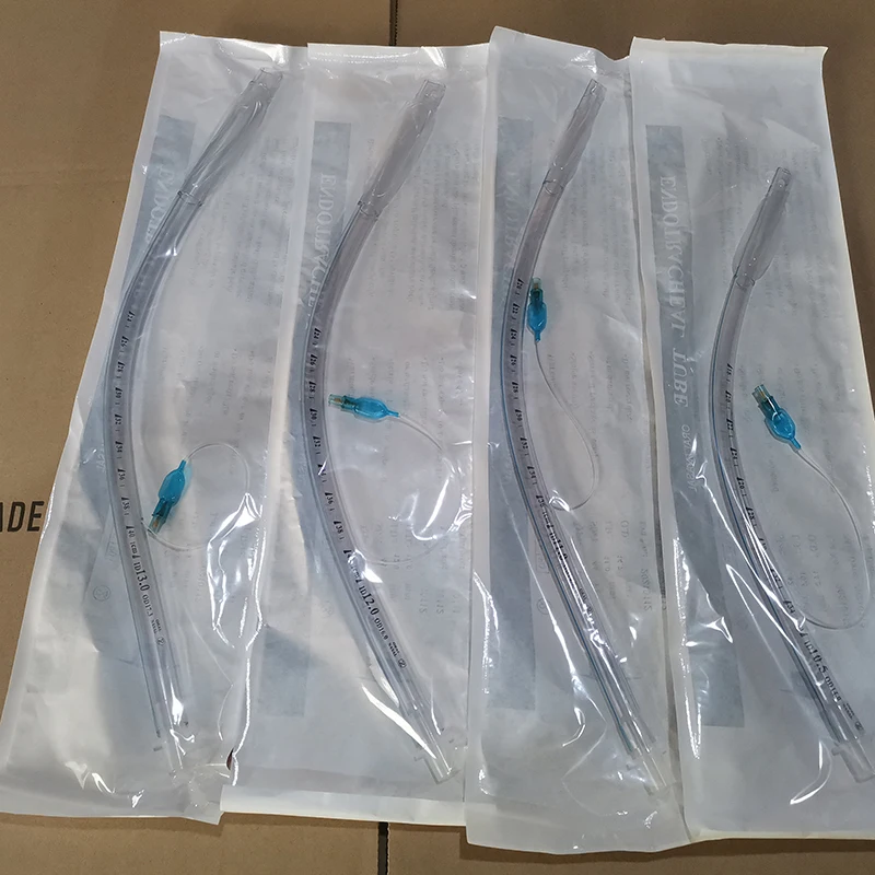 Animal PVC Extra-large Length Tracheal Intubation 11mm-13mm With Balloon Anesthesia Associated Catheter Supplies 4PCS