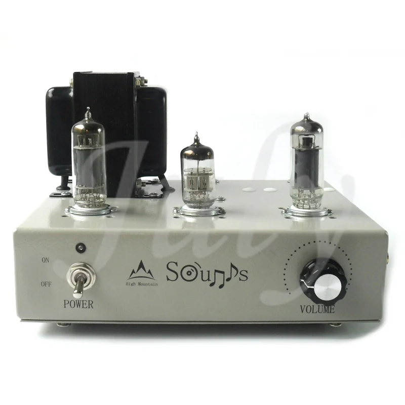 Fever HIFI high-fidelity 6P1 tube headphone power amplifier, Input Sensitivity: 500mv-2000mv, Harmonic Distortion: 0.01% (1khz)