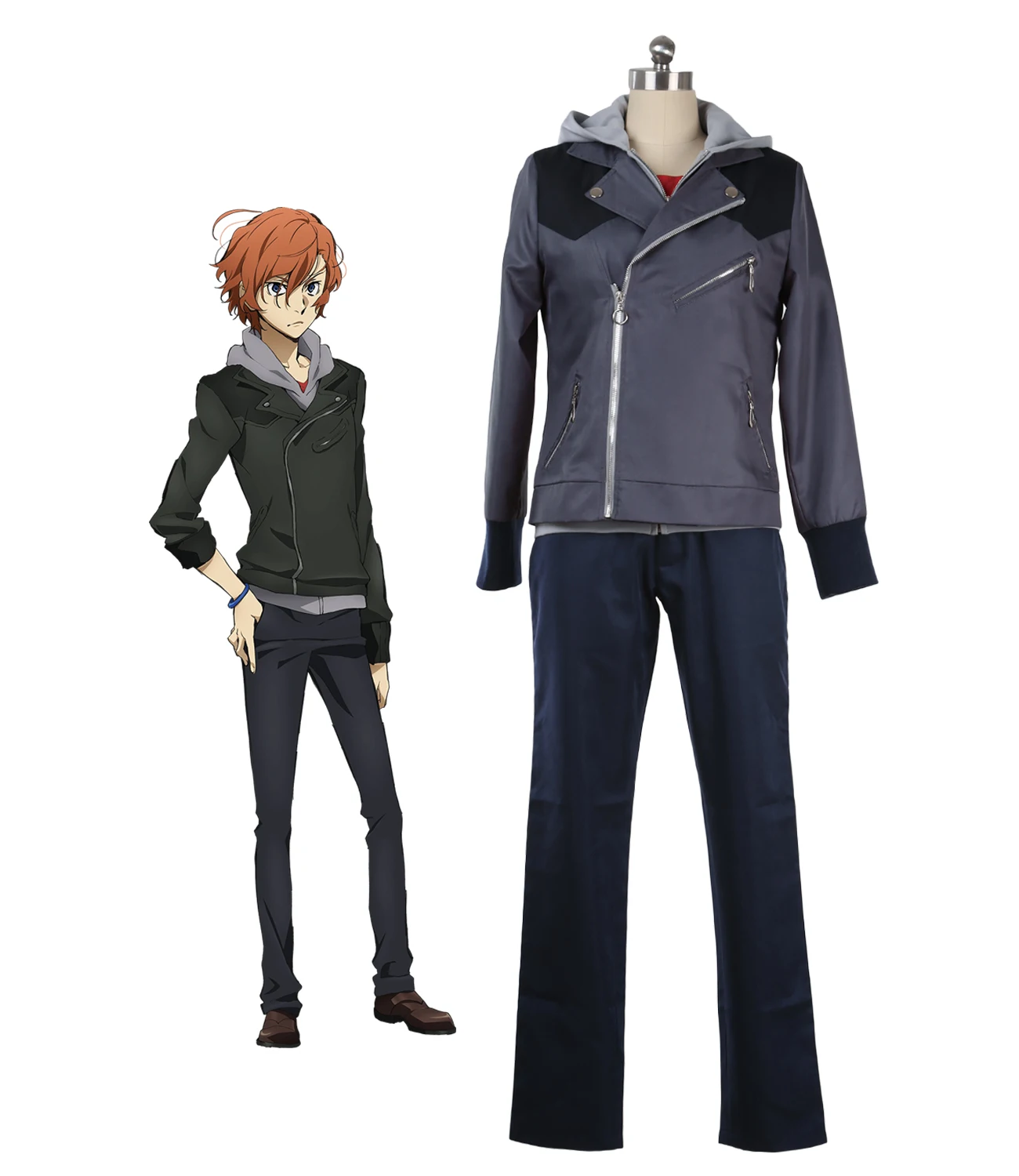 Nakahara Chuya Cosplay Bungo Stray Dogs 3 Nakahara Chuya Cosplay Costume Custom Made