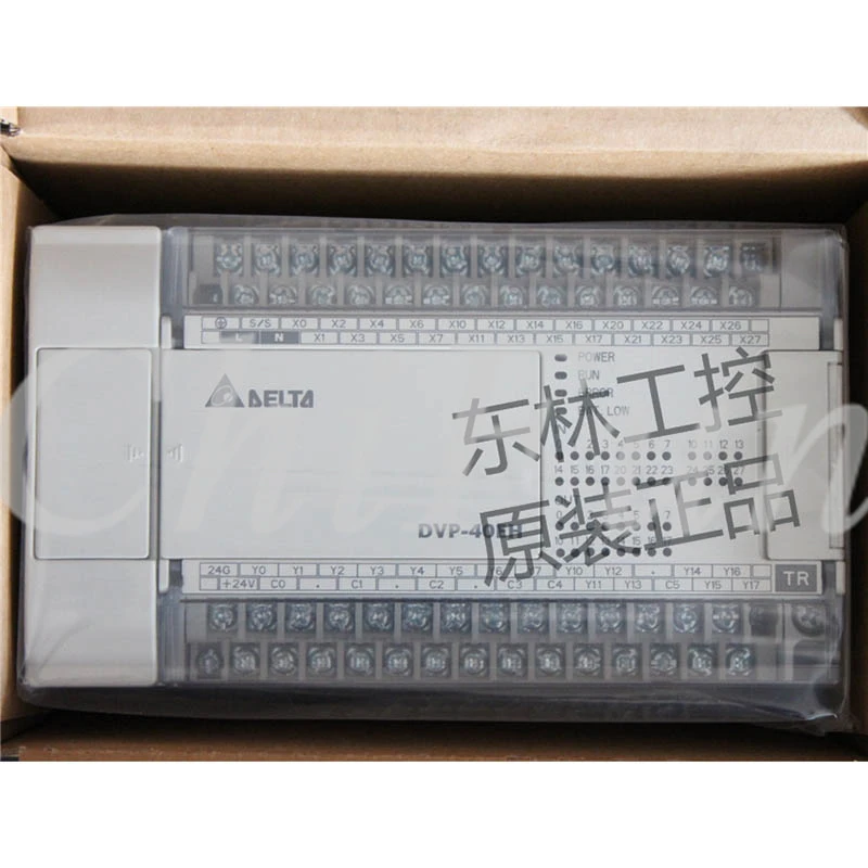 دلتا الأصلي DVP40EH00T3 DVP40EH00R3 PLC وحدات تحكم قابلة للبرمجة 40 نقطة المضيف 24DI/16DO #3
