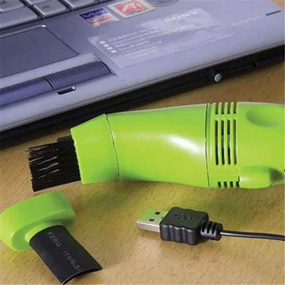 Kuas Laptop Praktis Nyaman 6 Warna USB Keyboard Penyedot Debu untuk Printer