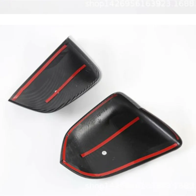 Tampa de fibra de carbono para espelho retrovisor de carro, tampa decorativa para tesla model y 2021