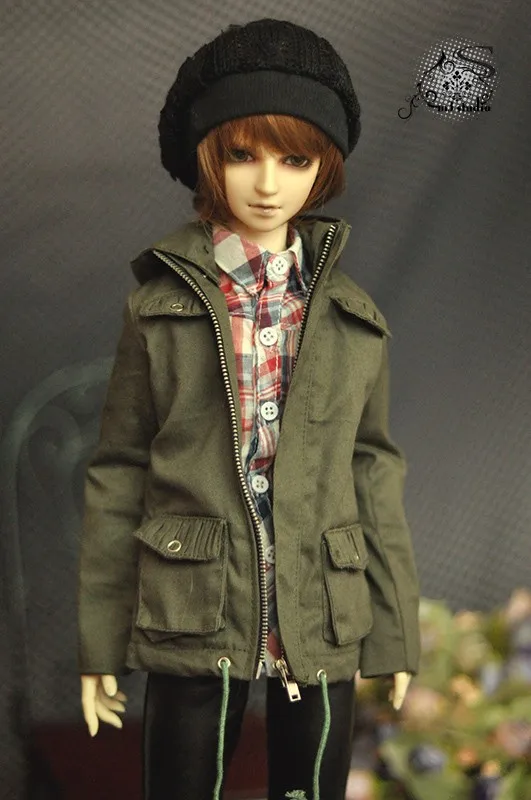 1/4 1/3 BJD pop Capuchon jas kleding Accessoires voor BJD/SD MSD SD13 SD17, exclusief pop, schoenen, pruik en andere E2617