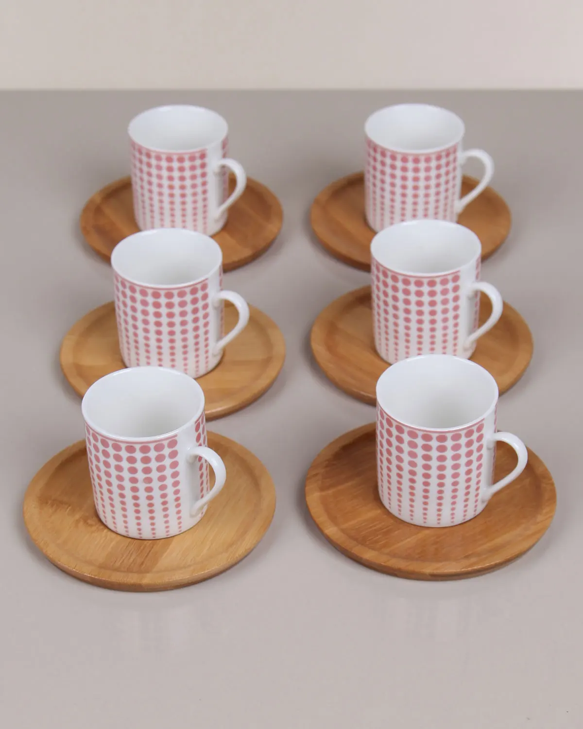 Sampurchase Bamboo Dish Porcelain Cup Pad