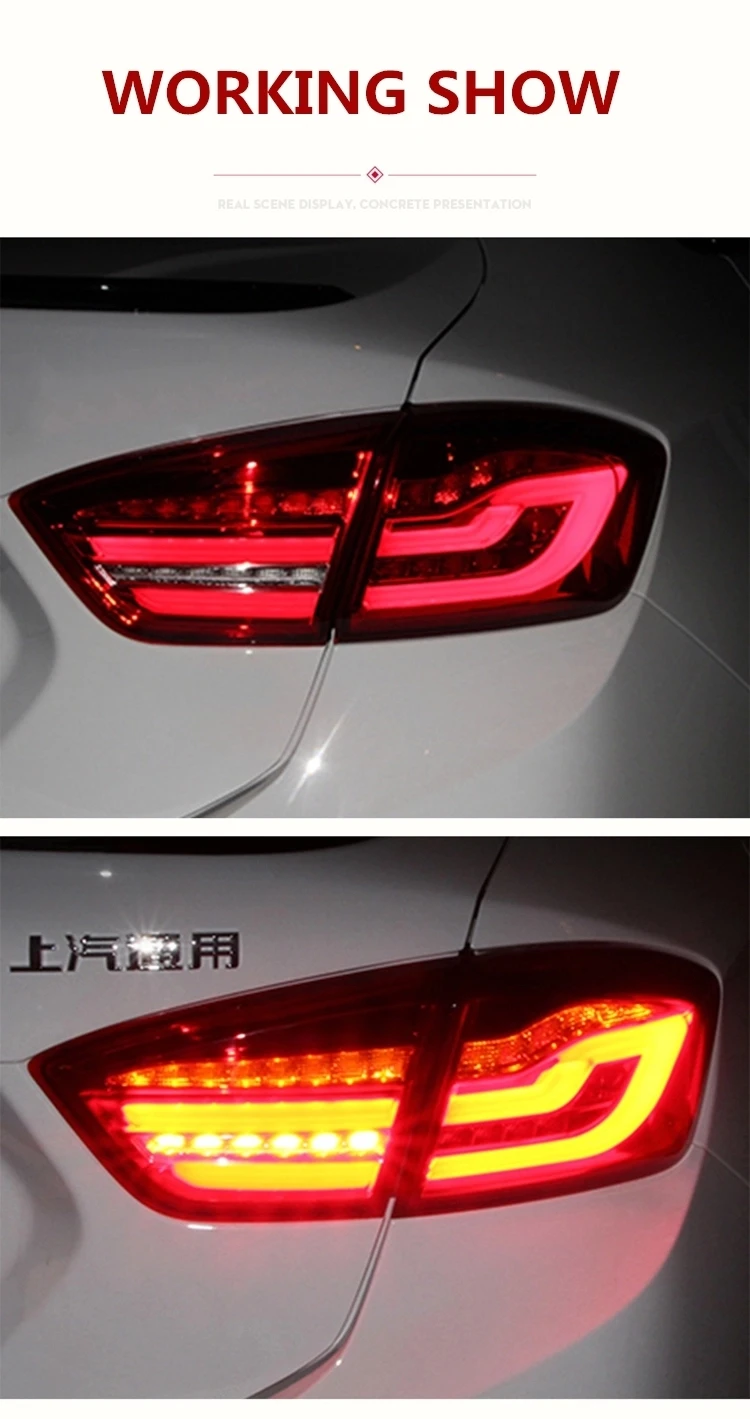 Wholesales Factory Manufacturer Led Taillights 2017 Tail Lamp for Chevrolet Cruze BMW Design