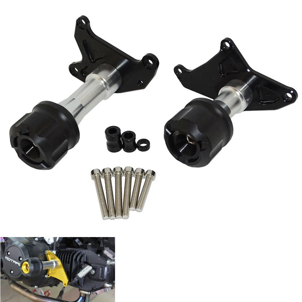 

For Honda Grom MSX125 MSX125SF MSX 125 125SF 2013 2014 2015 2016 2017 2018 2019 Engine Crash Pads Frame Sliders Protector