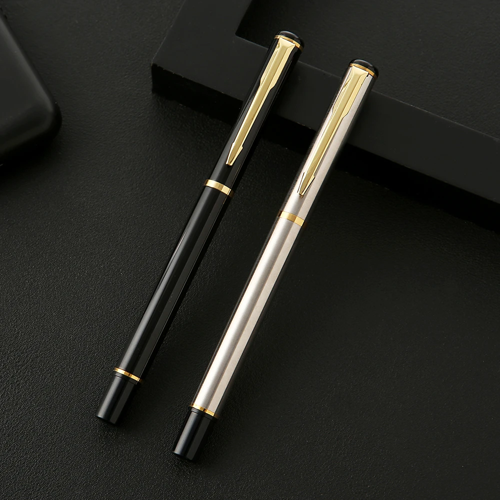 Guoyi A111 Luxe Staal Shell Gel Pen Metalen High-End Business Kantoor Geschenken En Corporate Logo Maatwerk Handtekening Pen